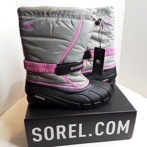 Sorel Big Girl Winter Snow Boot Size 7